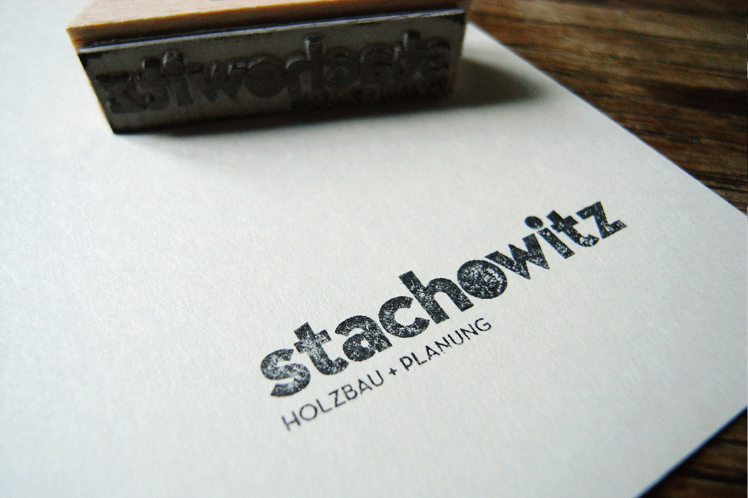 Stachowitz Holzbau / Identity, Print