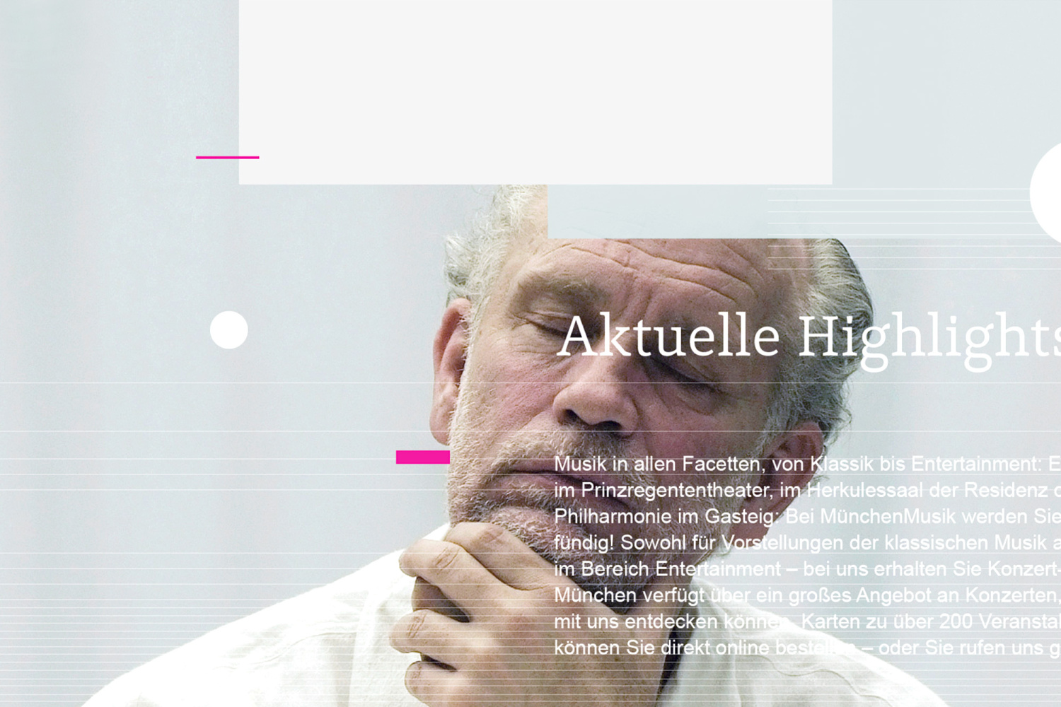 MünchenMusik Webseite / Digital