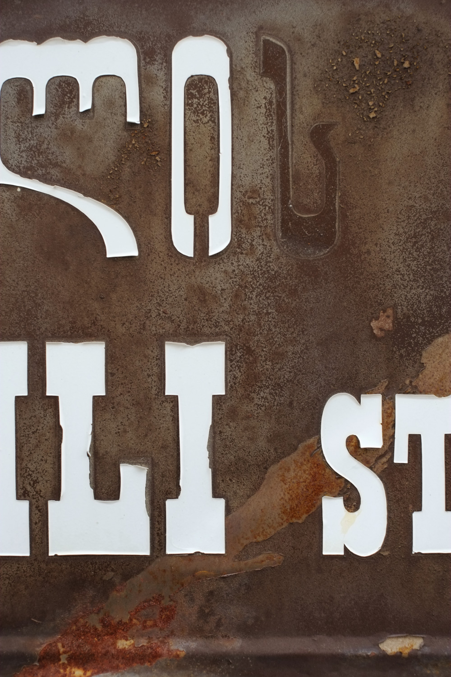 Street Typefaces