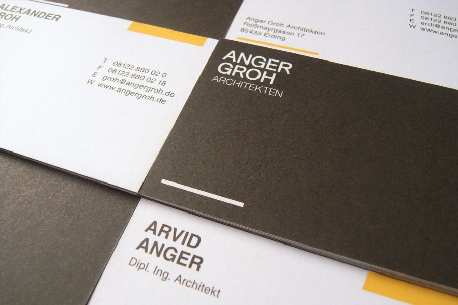 Anger Groh Architekten by Espacioblanco / Identity, Print